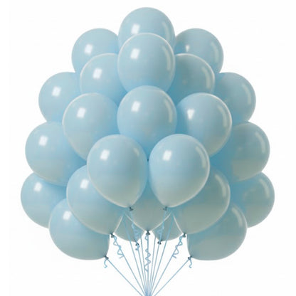 Balloon in a Can Light Blue Latex Balloons (Pack of 20)
