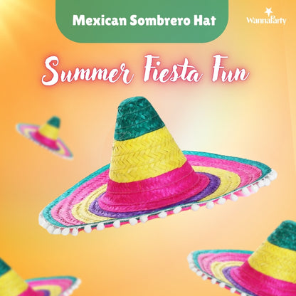 Mexican Sombrero Hat for Carnival - 1PC