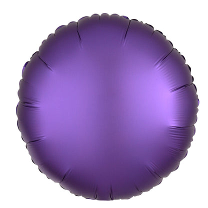 18" Matte Pruple Round Balloon S18