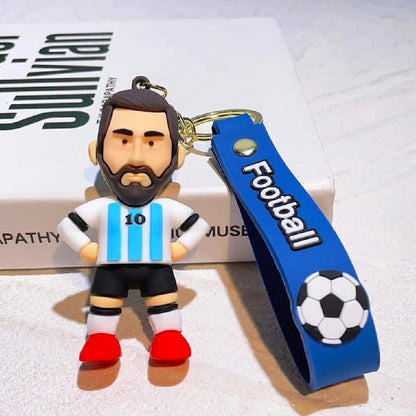 Messi and Soccer Keychain Set - 2PC
