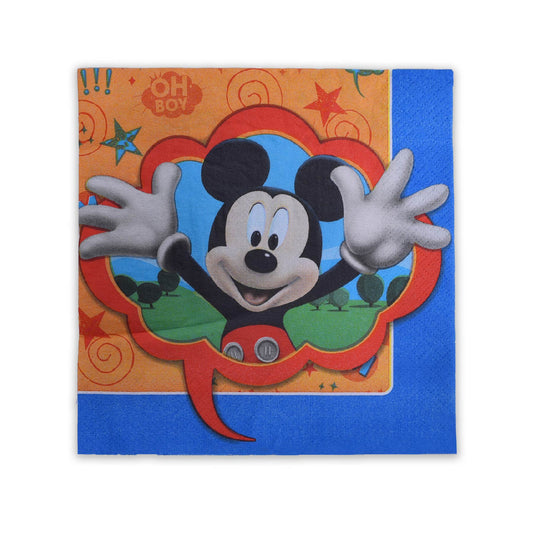 Mickey Mouse Lunch Napkins (Pack of 16)