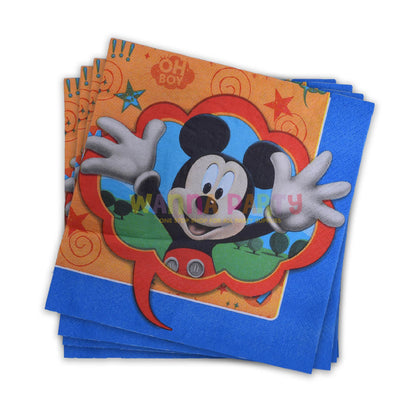 Mickey Mouse Lunch Napkins (Pack of 16)