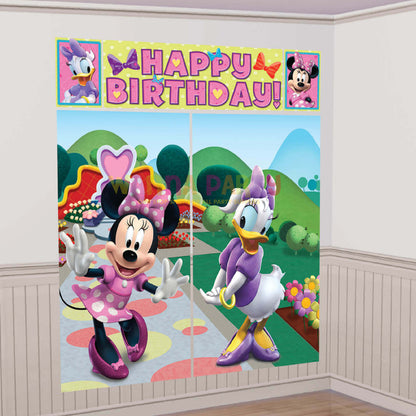 Minnie Mouse Scene Setter 65" x 59" - 5PC