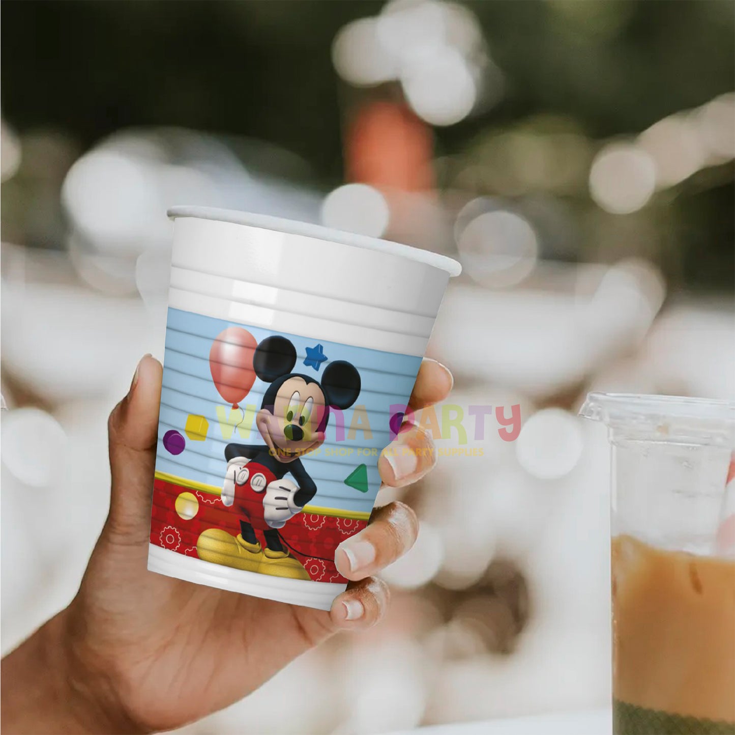 Minnie Mouse Plastic Cups - 250ML - 8PC