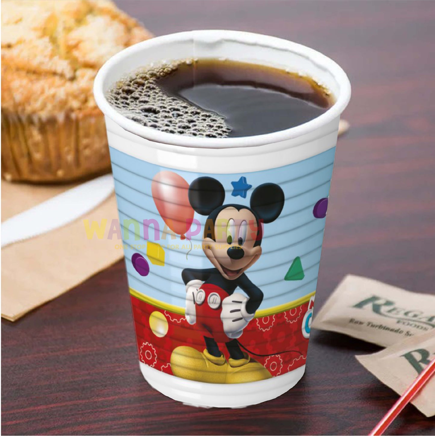 Minnie Mouse Plastic Cups - 250ML - 8PC