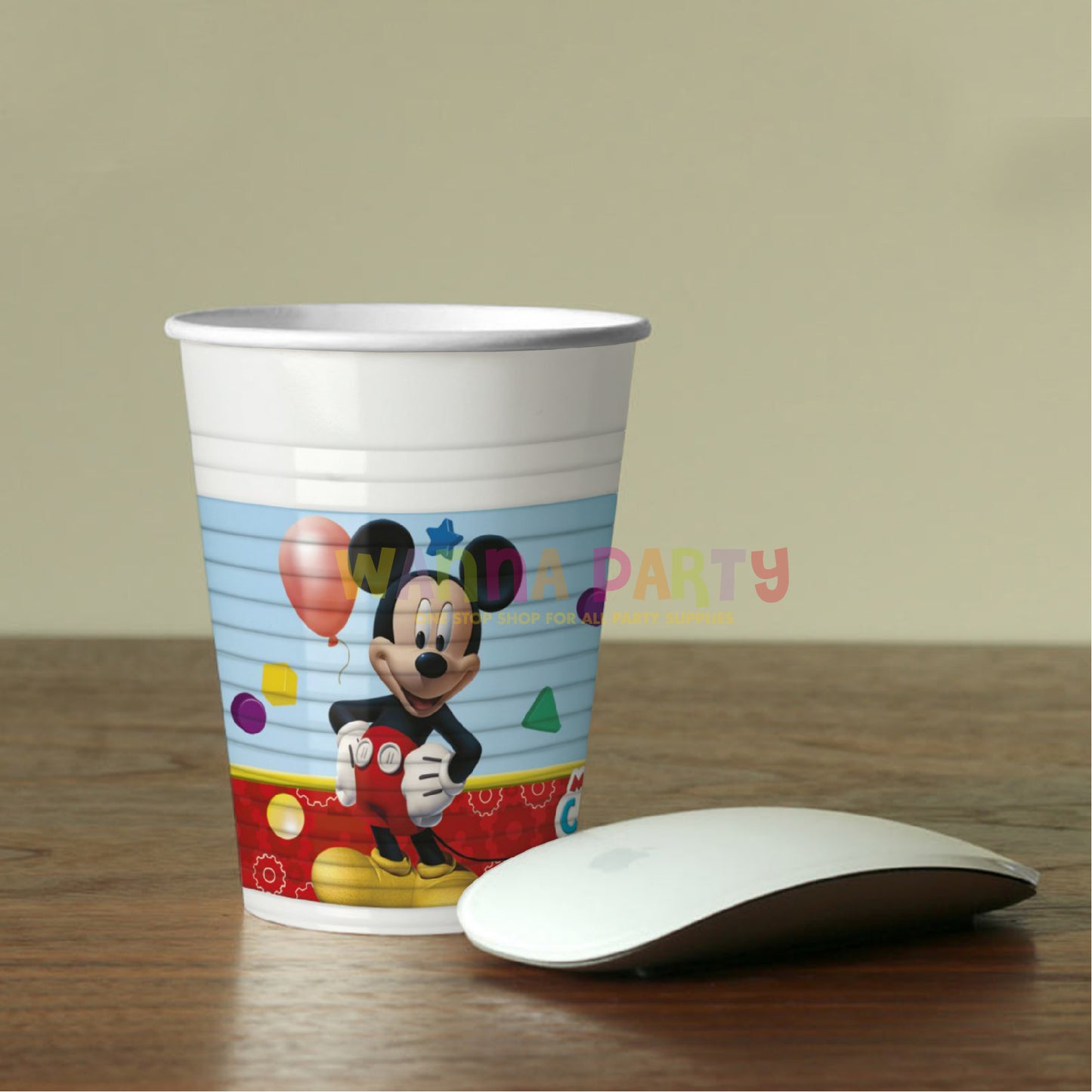 Minnie Mouse Plastic Cups - 250ML - 8PC