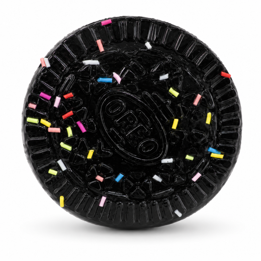 Oreo Cookie Sandwich Taba Squishy Toy | Soft Slow Rebound Squeeze Toy for Kids, Stress Relief Toy, Party Favors, Return Gifts, Loot Bags & Pinata Fillers – 1PC