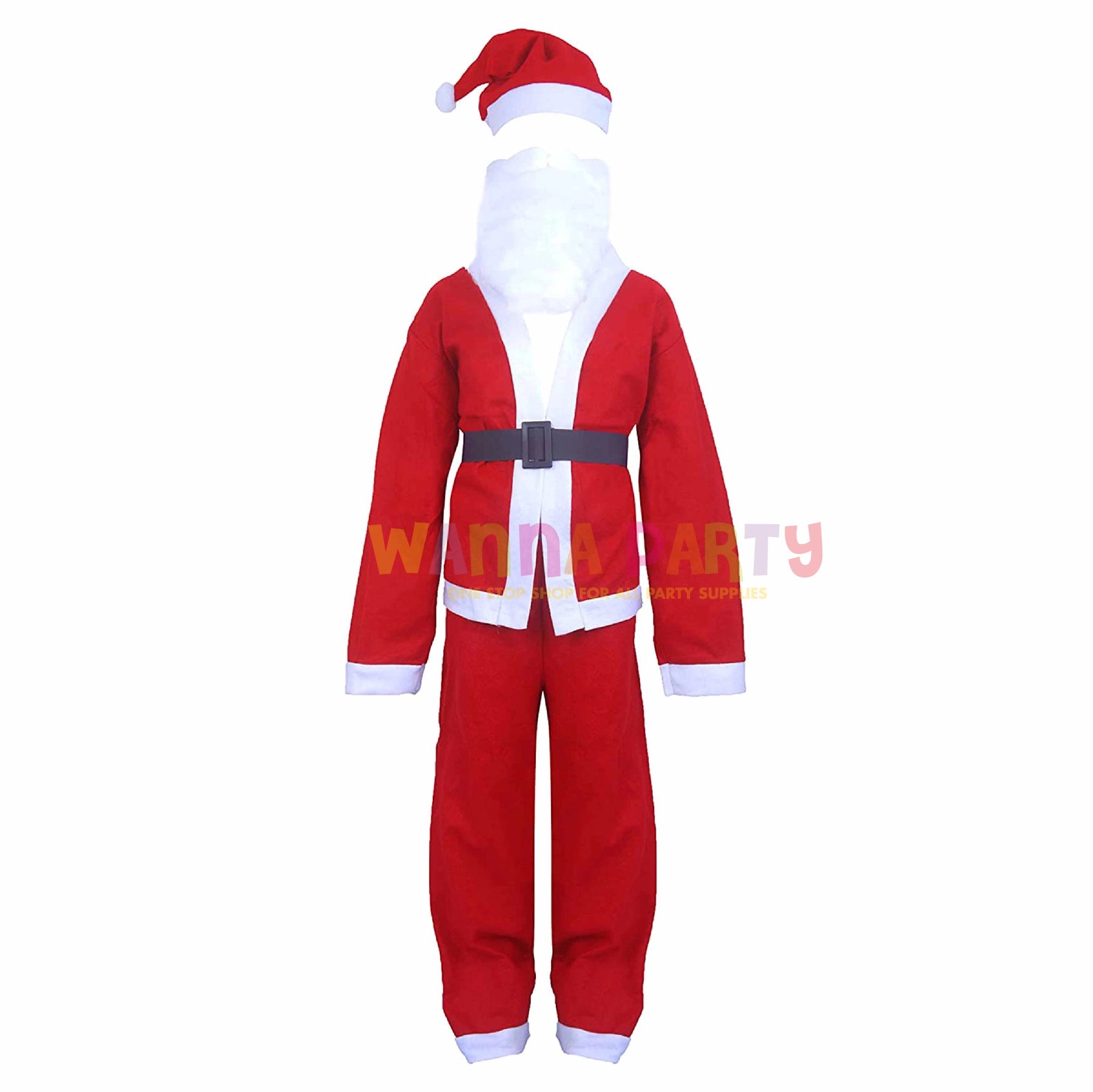 Plush Kids Fancy Santa Claus Costume -1-3 Year