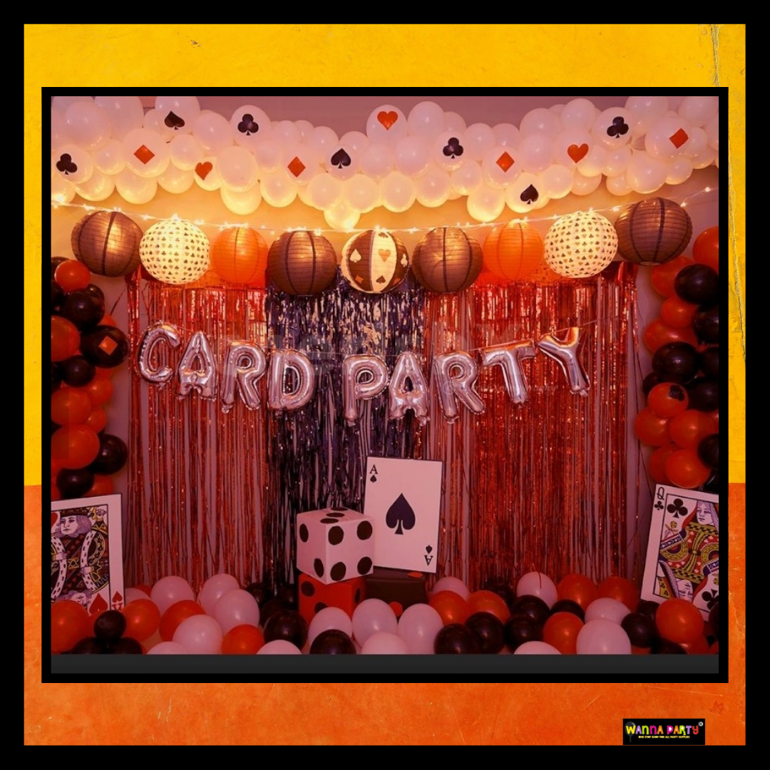 Card Party Decor