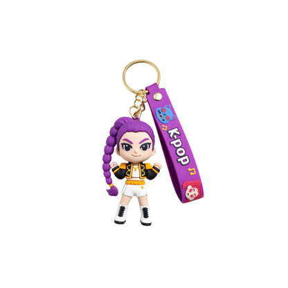 Kpop Demon Hunters Rumi Key Chain - 1PC