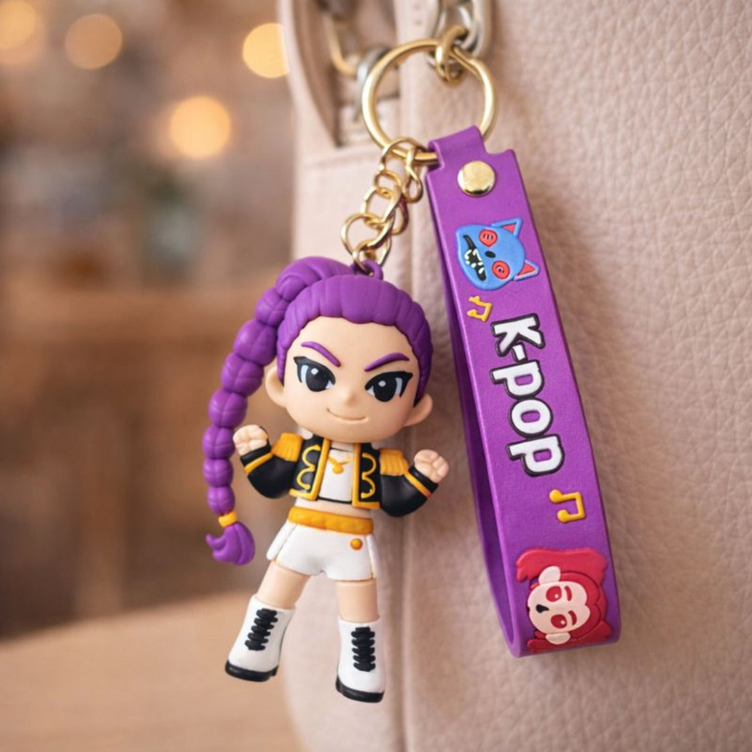 Kpop Demon Hunters Rumi Key Chain - 1PC