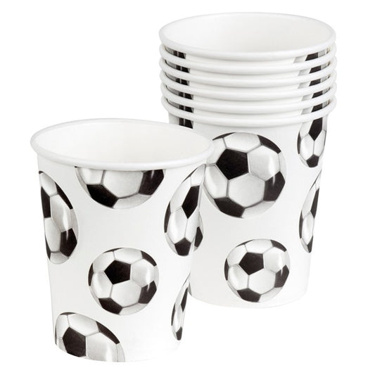 Soccer Paper Cups - 10PC