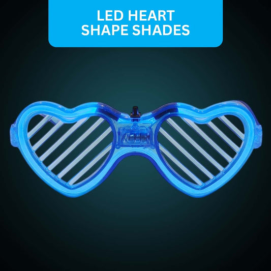 Led Heart Wired Shades Assorted Colour -1PC