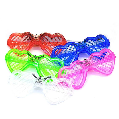 Led Heart Wired Shades Assorted Colour -1PC