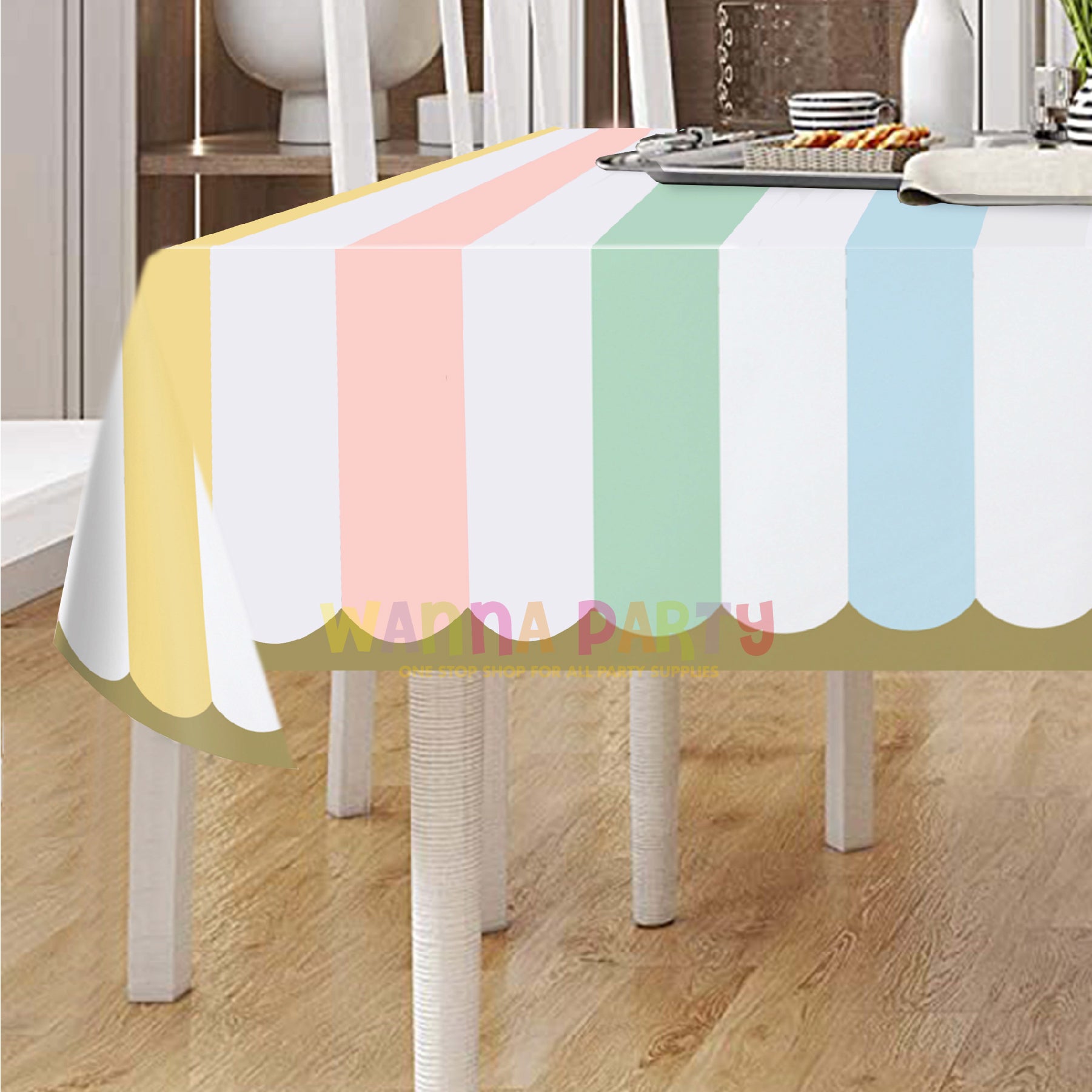 Pastel Color Table cover 54 inch x 102 inch