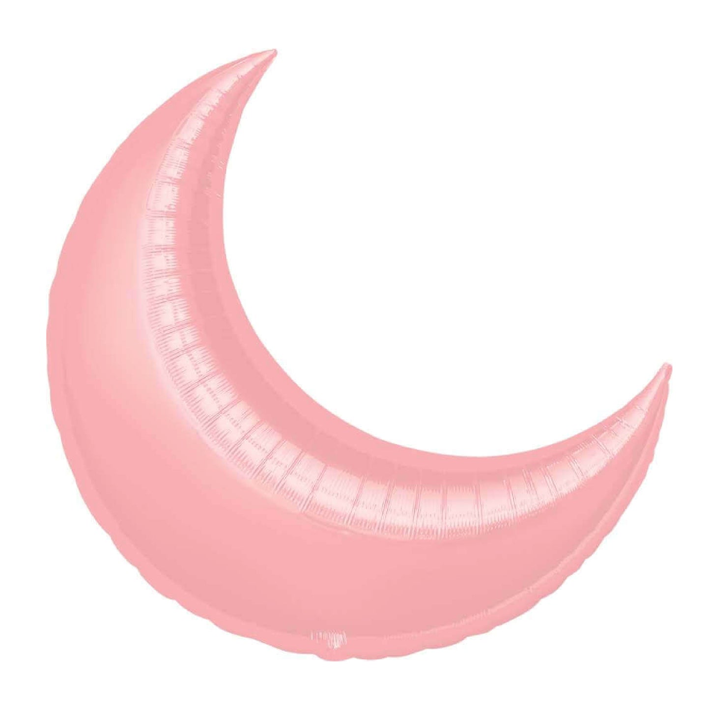 26" Pastel Pink Crescent Moon Shape Balloon