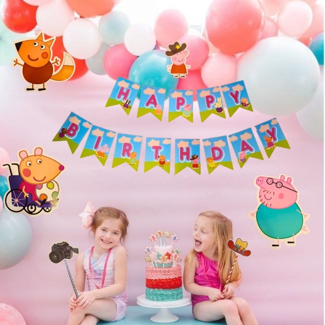 Peppa Pig Birthday Party Set - 17PC