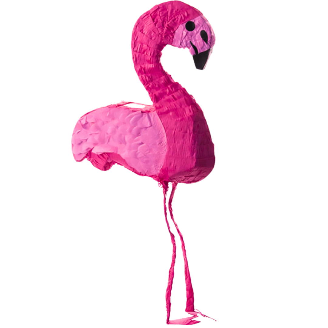 Pink Flamingo Shaped Pinata