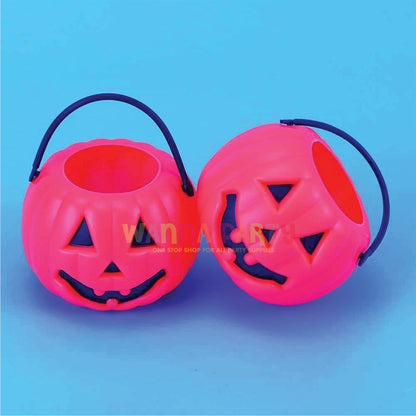 Pink Halloween Basket