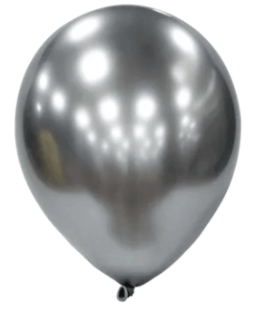 Platinum Ultra Shine Silver Balloons