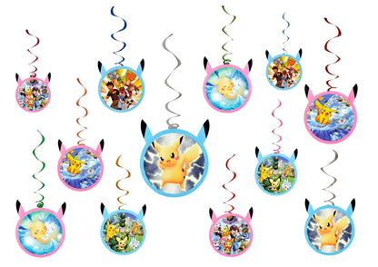 Pokemon Swirl Decoration - 12PC