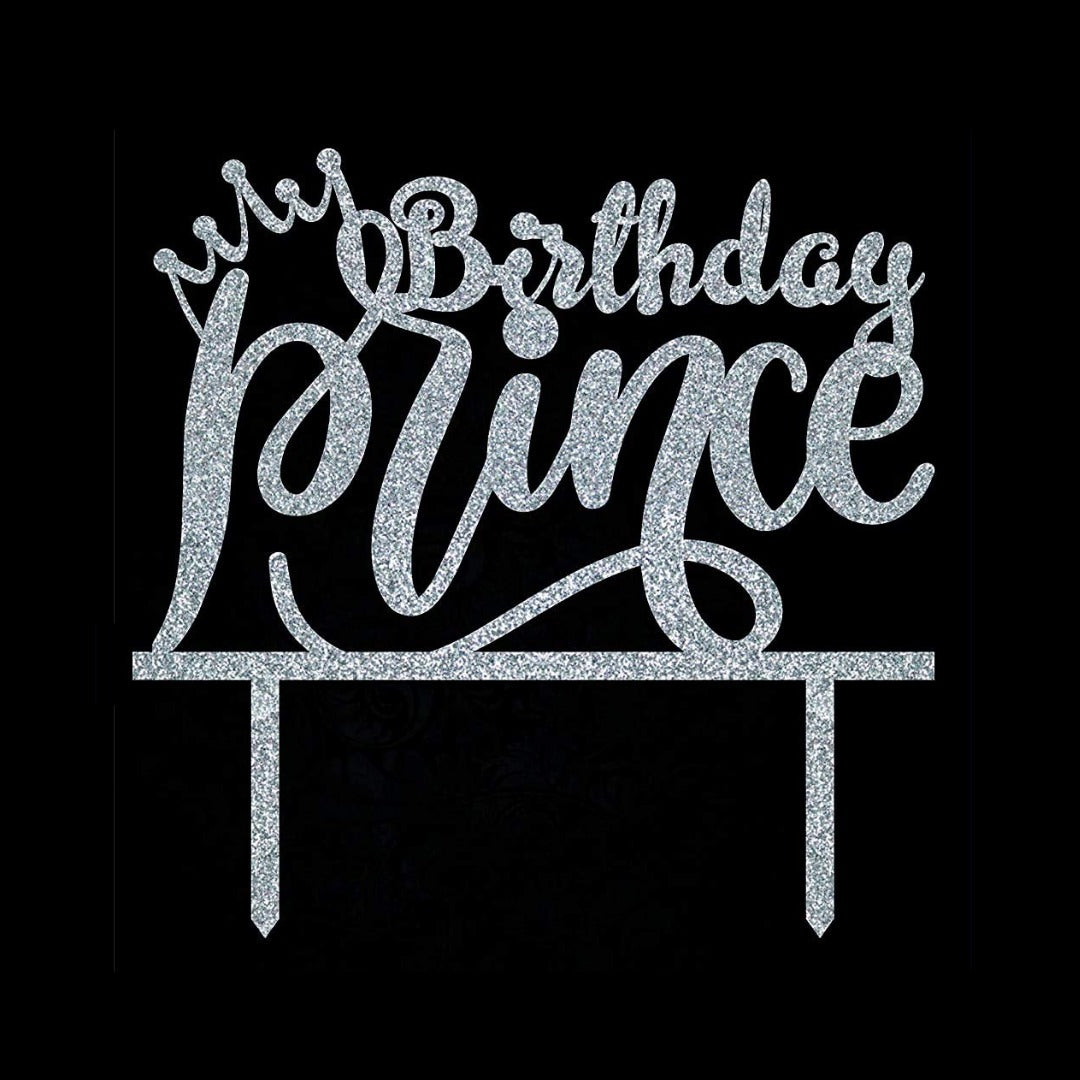 Birthday Prince Cake Topper