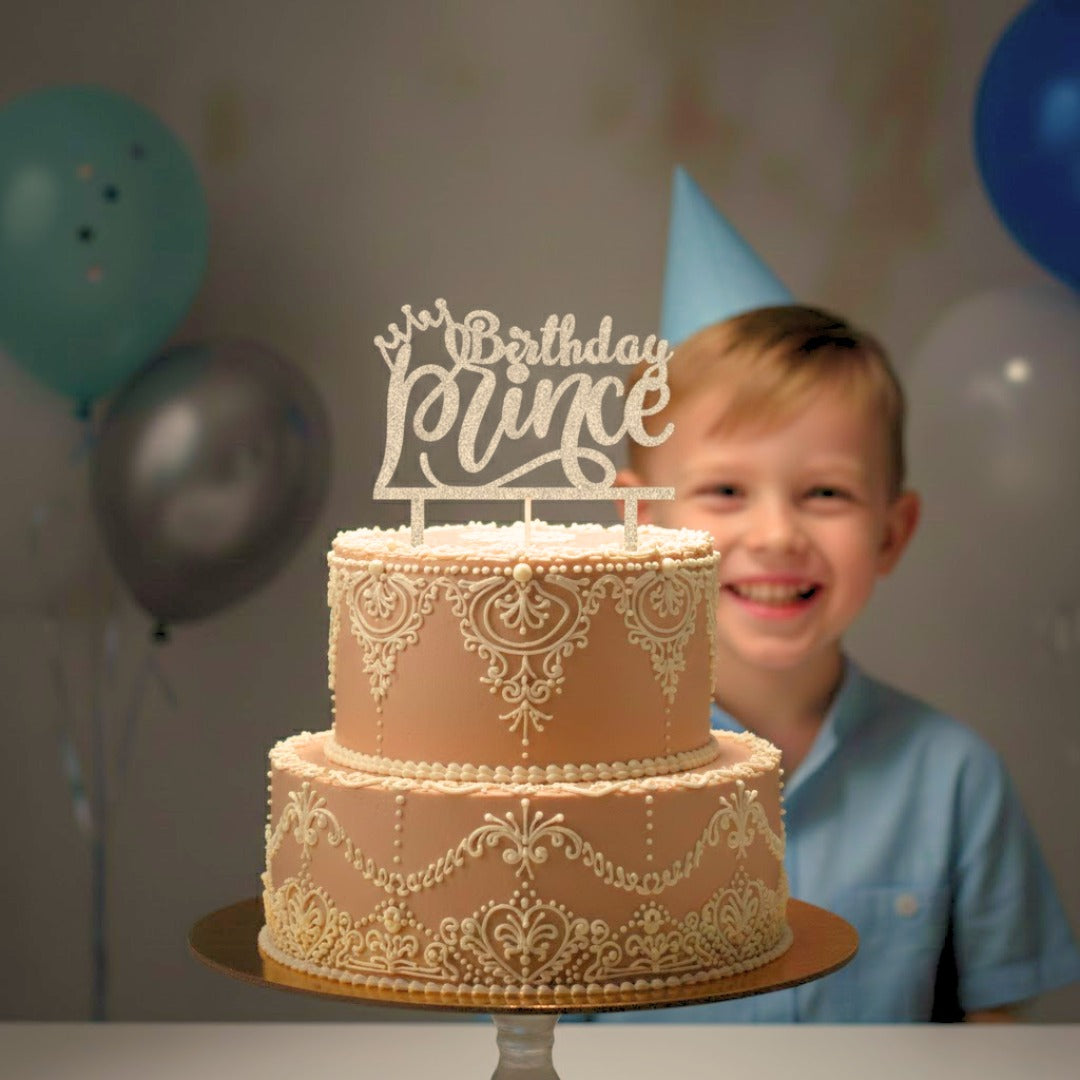 Birthday Prince Cake Topper