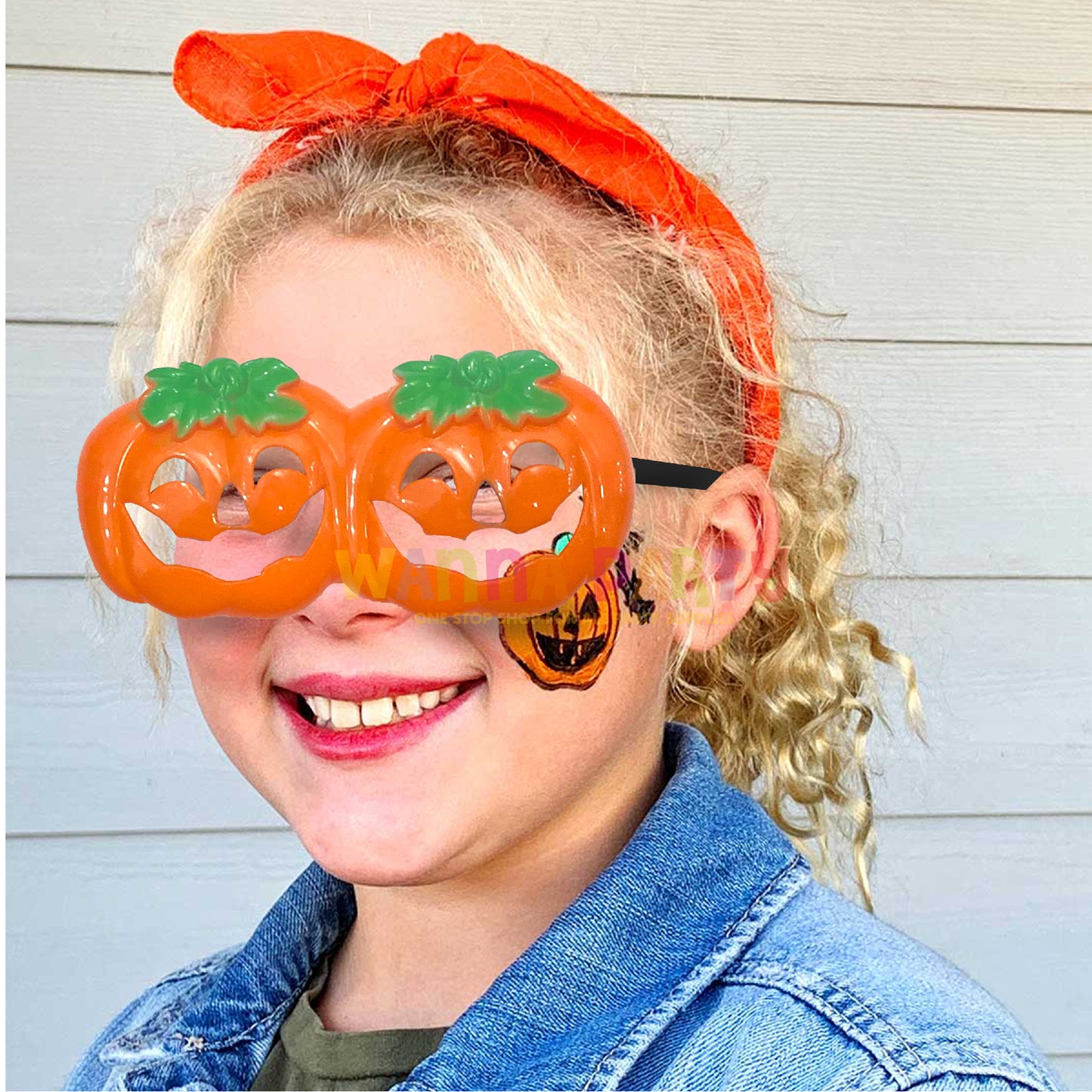 Pumpkin Kids Glasses - 1PC