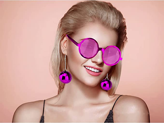 Disco Ball Shades Purple -1PC