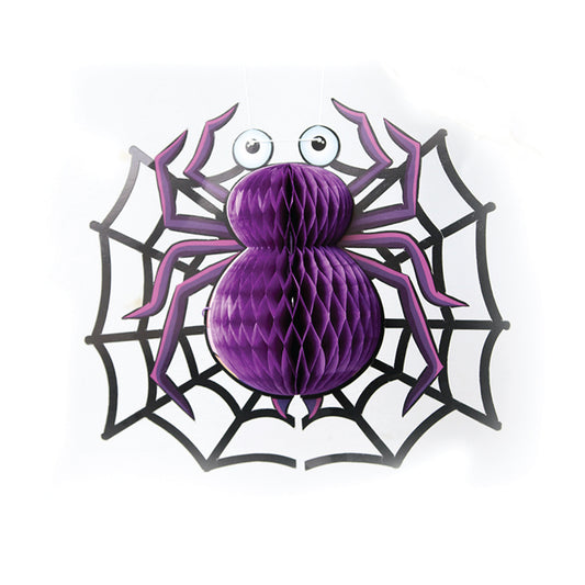 Purple Spider Hanging