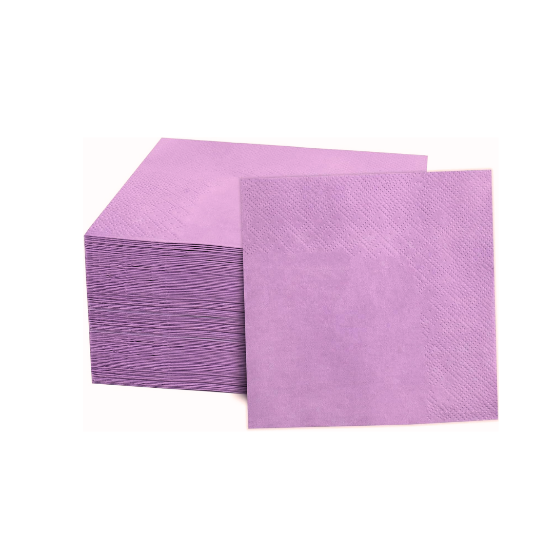 Purple Paper Napkins - 20PC