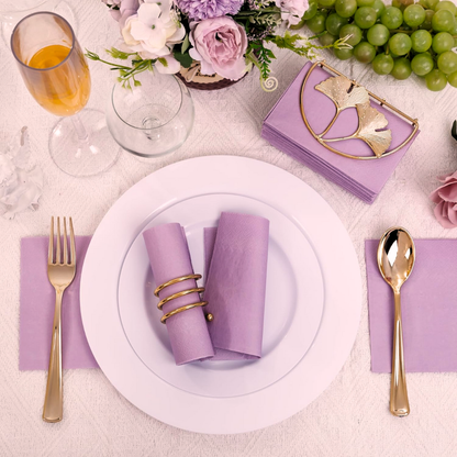 Purple Paper Napkins - 20PC