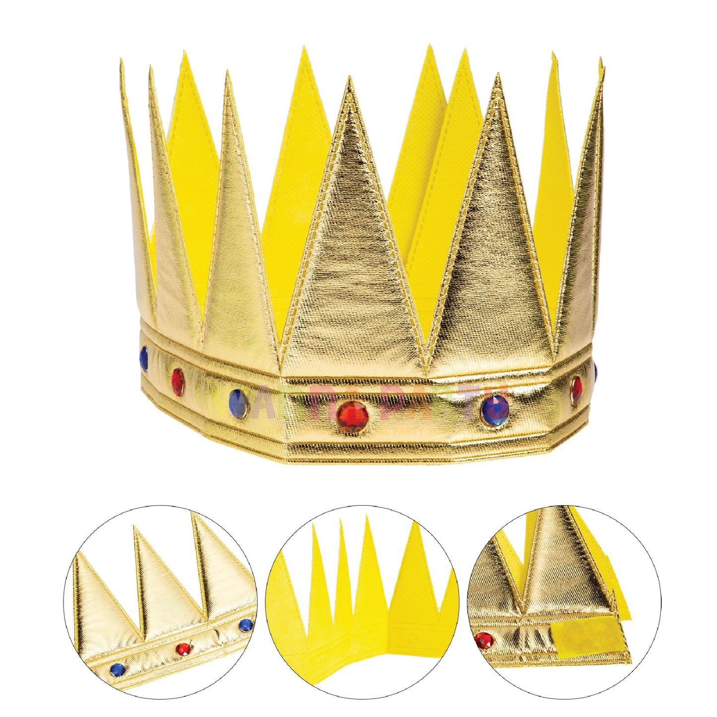 Queen Crown Fabric