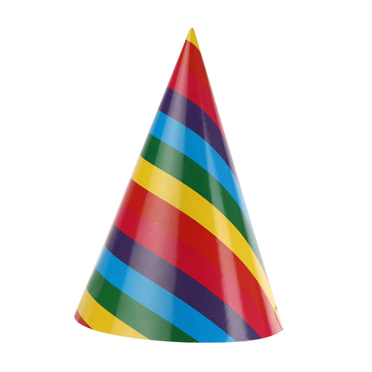 Rainbow Hats - 8PC