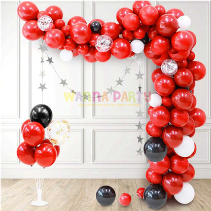 8" Red Latex Balloon - 20ct