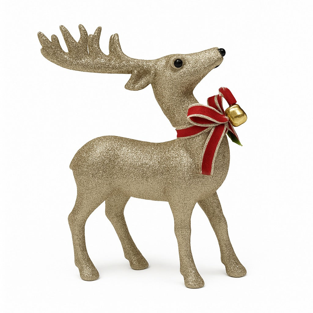 Standing Reindeer Christmas Table Decoration - 1PC