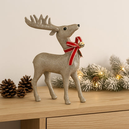 Standing Reindeer Christmas Table Decoration - 1PC