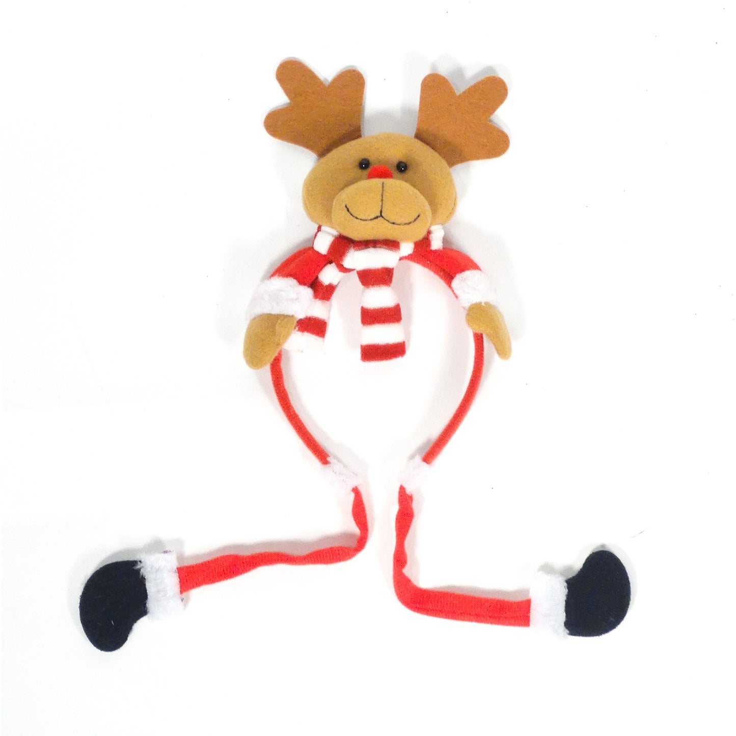 Reindeers Christmas Headband with Legs for Kids &amp; Adults