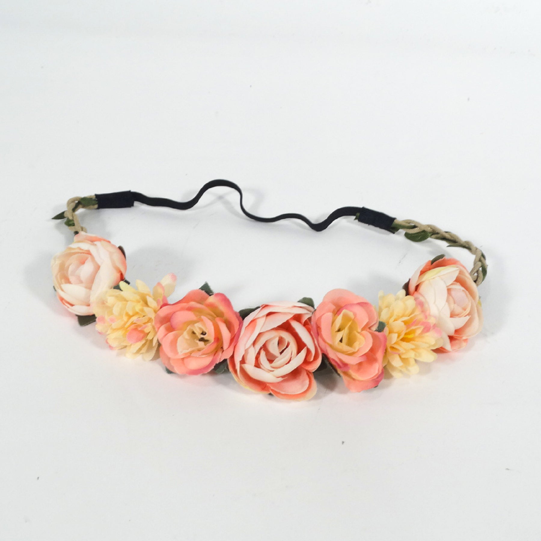 Roses & Flower Elastic Tiara