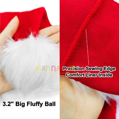 Plush Santa Christmas Hat