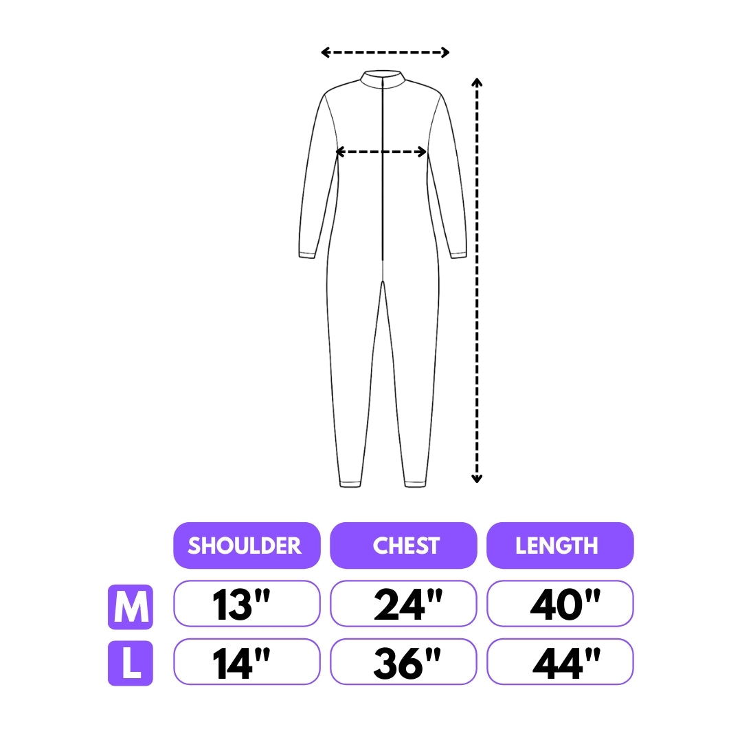 Black Bat Skeleton Jumpsuit Costume w/ Wings for Kids