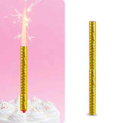 Sparkling Birthday Candle Large / Champagne Popping Candles for Clubs & Parties / Long Lasting -  Size – 12 inches – 1 PC