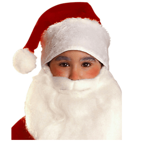 Santa Claus Dress Medium Age - 8 to 10