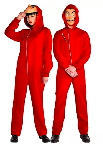 La Casa Da Papel Money Heist Adult Costume