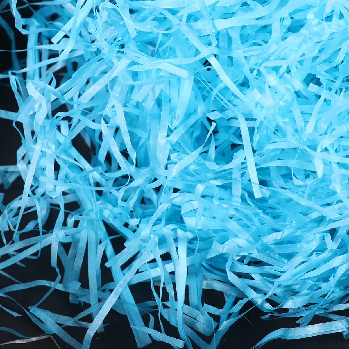 Paper Shreds L.Blue &amp; White- 30 Grams