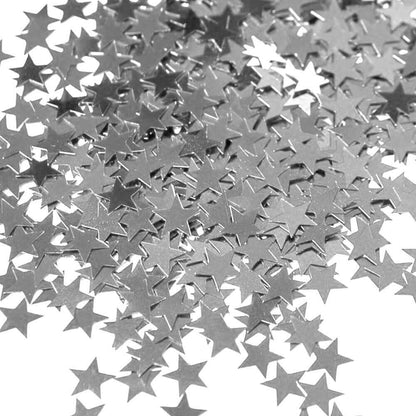 Silver Star Confetti