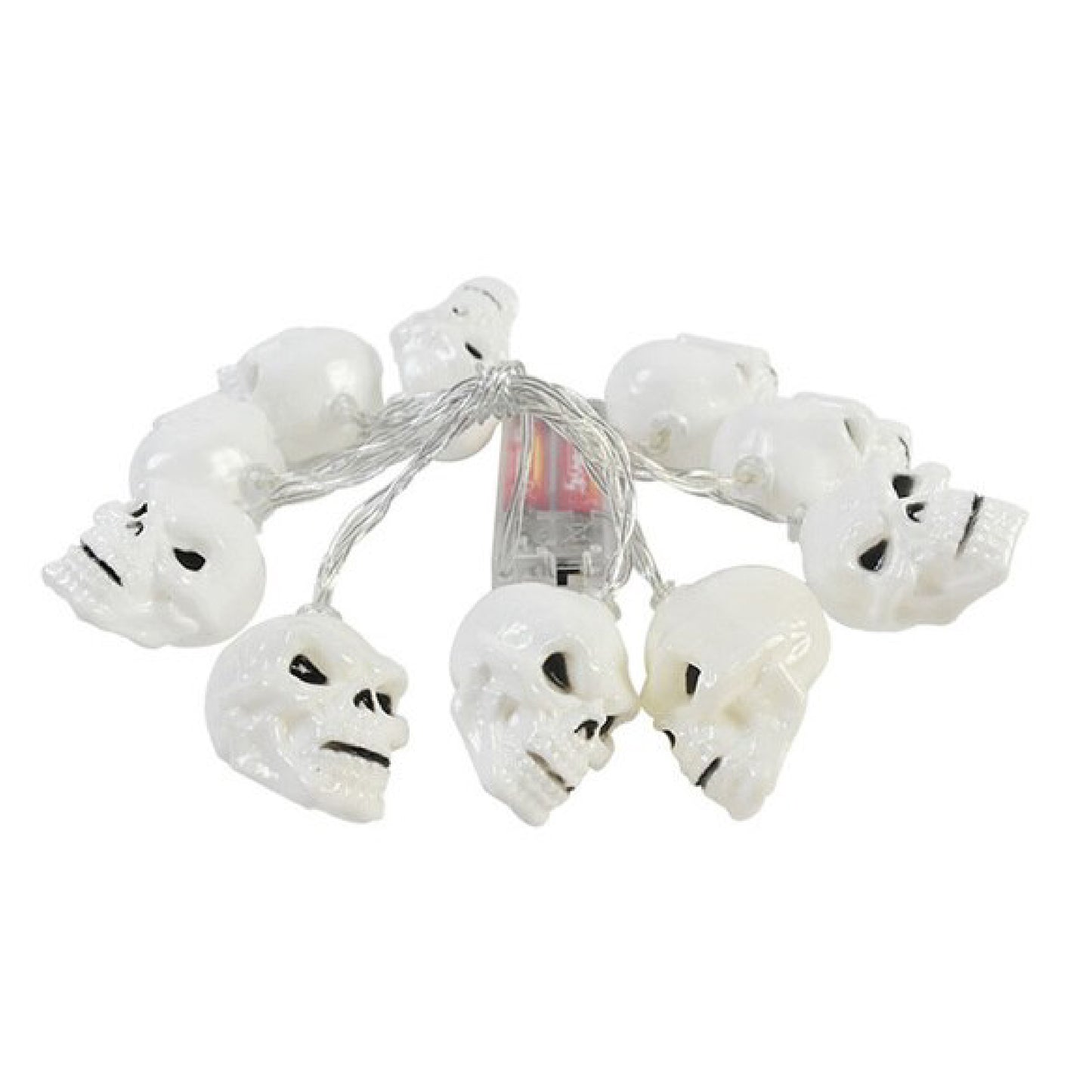 Halloween Skull Light Up Garland