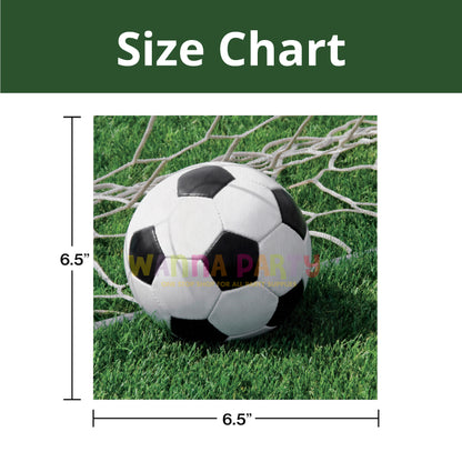 Soccer Napkins - 18PC