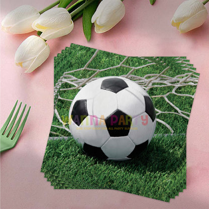 Soccer Napkins - 18PC