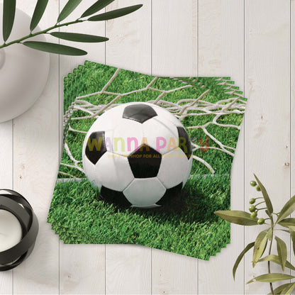 Soccer Napkins - 18PC